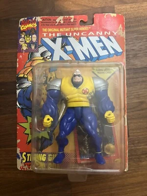 Toybiz Vintage Marvel 1993 X-Men Strong Guy 5" Figura Power Punch Nuevo Sellado Foto 1 de 4