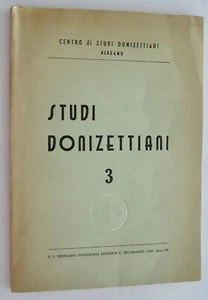 STUDI DONIZETTIANI 3 - Picture 1 of 1
