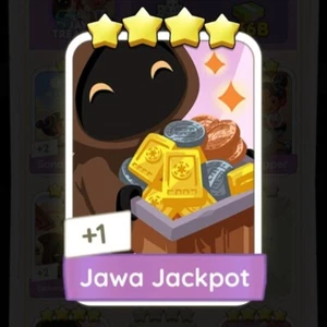 Jawa Jackpot - 4 Star Sticker - Monopoly - Picture 1 of 1