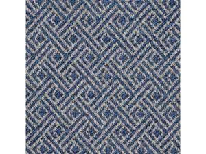 Tessuto tappezzeria geometrico GP & J Baker Lee Jofa - blu Easton 3,85 yd BF10391,7 - Foto 1 di 4