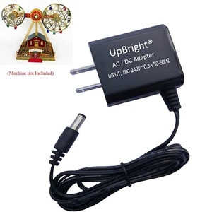 Adaptateur Secteur 6V pour Monsieur Noël Double Grande Roue Animée Carnaval Balade Musique - Photo 1/4