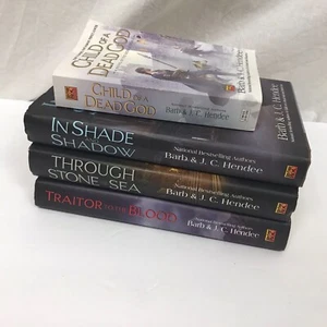 Lot of 4 Barb & JC Hendee Books Novels of The Noble Dead Hardcover & Paperback - Picture 1 of 3