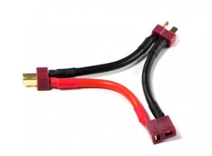 Dean T-Plug Y Wire Harness T Plug Series Battery Connector Adapter 12AWG 70m 1pc - Picture 1 of 1