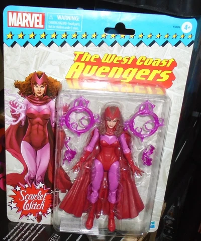 THE WEST COAST AVENGERS - SCARLET WITCH - ACTION FIGURE Cover