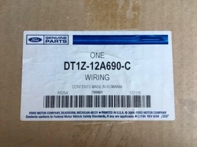 Arnés de cableado del motor Ford Transit 2015 nuevo OEM DT1Z 12A690 C Foto 1 de 3