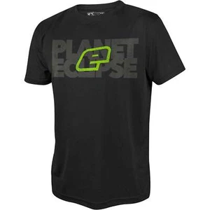 Planet Eclipse T-Shirt - Blok Black Size: Small - Picture 1 of 1