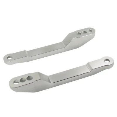 Eslabón eslabón de bajada plateado para motocicleta Kawasaki Ninja ZX14 ZX-14R 2006-2019 Foto 1 de 4