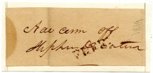 Stephen Decatur, US Navy Commodore / Krieg von 1812 / Barbary, Frank Autogramm 13018 - Bild 1 von 1