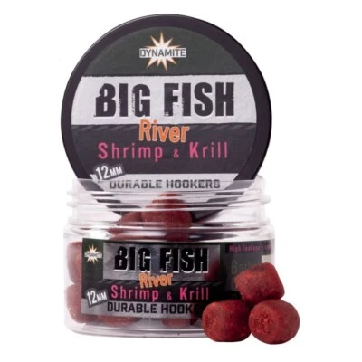 Dynamite Baits Big Fish River Durable Hook Pellets Shrimp & Krill - Hakenköder - Bild 1 von 2