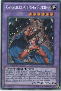 YU GI OH CAVALIERE GEMMA RUBINO • HA05 • SEGRETA - Picture 1 of 1