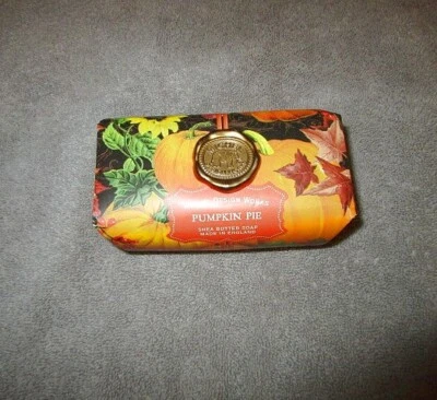 Michel Design Works Pumpkin Pie Soap Shea Butter Triple Milled Fall 8.7oz NEW - Image 1 of 4