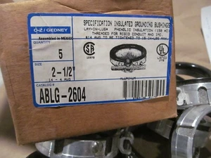 15-UNZEN GEDNEY ABCG-2604 2-1/2 ZOLL GESCHLIFFENE BUCHSEN B-258 - Bild 1 von 2