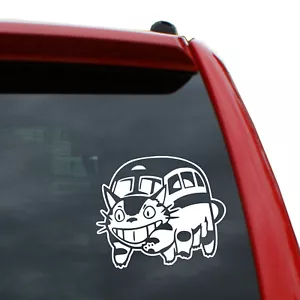 Studio Ghibli / CatBus Vinyl Decal | Color: White | 5" tall - Picture 1 of 1