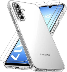 Hülle + 2X Schutzglas  für Samsung Galaxy A17 5G Panzerfolie Full Screen Case - Picture 1 of 10