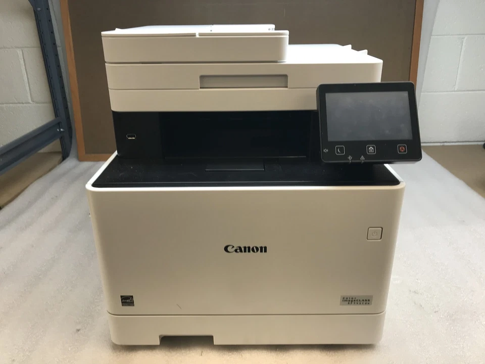 Canon Color imageCLASS MF741Cdw All In One  Wireless Laser Printer 1K Page Count - Image 1 of 4