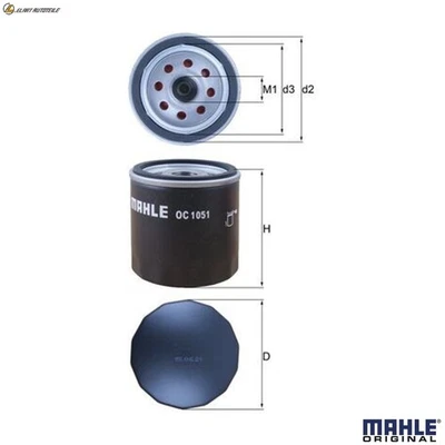 ÖLFILTER OC 1051 FÜR FORD AUSTRALIA MORGAN MAZDA 121/III SOHO DEMIO VOLVO 1.6L - Image 1 of 4