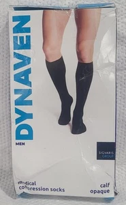 DYNAVEN Opaque Men's Closed Toe Knee-High Stockings 20-30mmHg - SS - Small Short - Picture 1 of 5