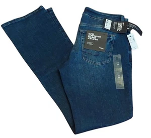 Jeans argento donna Elyse comfort fit vita media stivaletto slim taglio 10T 30 x 35 denim - Foto 1 di 8