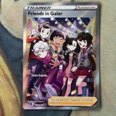 Pokemon Card Friends In Galar TG23/TG30 Trainer Gallery Silver Tempest Near Mint - Image 1 of 2