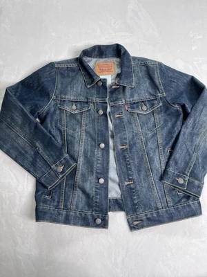 Chaqueta vaquera de manga larga azul Signature Gold Levi Strauss & Co. para mujer talla M Foto 1 de 4