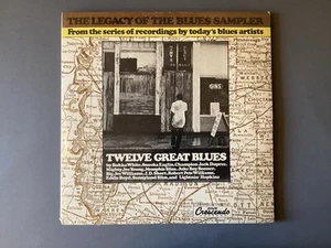 LEGACY OF THE BLUES SAMPLER LP~12 Great Blues~Lightnin Hopkins & Book~NEW - Picture 1 of 3