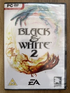 New Sealed Black & White 2 EA Games PC DVD ROM 2005 - Picture 1 of 4