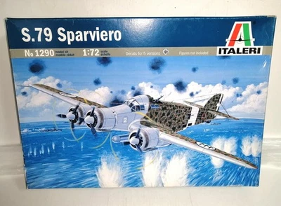 ITALERI 1/72 AEREO S.79 SPARVIERO NO.1290 KIT MONTAGGIO - Immagine 1 di 2