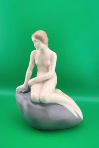 Royal Copenhagen Denmark #4431 Kleine Meerjungfrau Edward Eriksen Figur groß 9 Zoll  - Bild 1 von 19