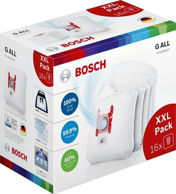 Bosch BBZ16GALL PowerProtect Closure, Pieces, Suitable 16 Vacuum Cleaner Bags  - Image 1 of 4
