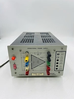 Cable de alimentación operacional Kepco OPS 500B no incluido. Tested Works S1 Foto 1 de 4