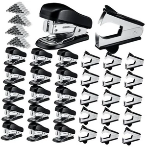  20 Pack Mini Staplers Bulk 20 Pcs Staple Remover with 15000 Nail Office  - Picture 1 of 8
