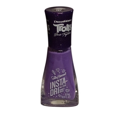 Esmalte de uñas Sally Hansen Trolls Insta-Dri - Vacay Island #137,31 oz - LOTE de 2 Foto 1 de 4