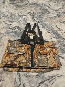 Outfitters Ridge Hunting Vest Mens Size XL Camouflage Fusion 3-D Bird Bag Pouch - Picture 1 of 4