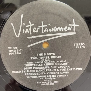 The B-Boys Two Three Break Re 12 Inch Single - Picture 1 of 2