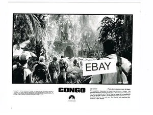 CONGO 1995 FOTO FILM ORIGINALE GORILLA SCIMMIA CITTÀ PERDUTA 8X10 MICHAEL CRICHTON - Foto 1 di 1