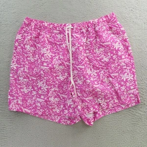 Columbia PFG Shorts Herren XL rosa Fisch Print Mesh gefüttert Schwimmen Nylon Taschen - Bild 1 von 11