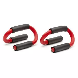 Reebok Push Up Bars Press Up Stands Handles Grips Exercise Gym Fitness Workout - Picture 1 of 7