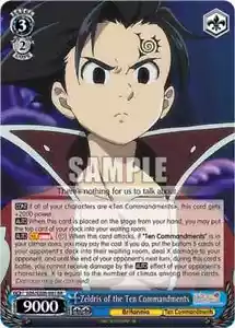 Zeldris of the Ten Commandments SDS SX05-081 RR Seven Deadly Sins Weiss Schwarz - Picture 1 of 1