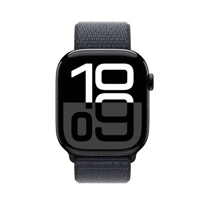 Apple Watch Series 10 LTE 46mm Diamantschwarz Aluminiumgehäuse mit Ink Sport ...
