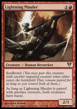 Magic the Gathering MTG Lightning Mauler (144) Avacyn Restored   LP