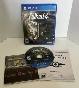 Fallout 4 Disc With Box & Poster Sony PlayStation 4 Bethesda - Picture 1 of 4