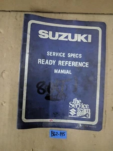Genuine 1980 Suzuki T Models Ready Reference Manual - Bild 1 von 4