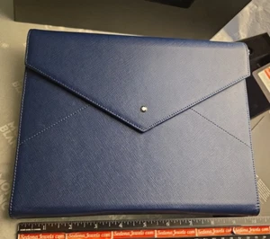 $775 MSRP Montblanc 123663 Augmented Paper Sartorial V4.2 Blue Luxury e-Notebook - Foto 1 di 8