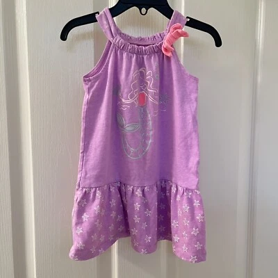 Vestido Circo Púrpura Sirena Estrella de Mar Niñas Talla 2T Foto 1 de 4