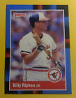 1988 Donruss Billy Ripken Baseball Rookie Card #336 Orioles, Rangers, Tigers !. rookie card picture