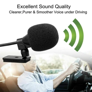 2.5mm Microphone Mic for Car Navigation Bluetooth Radio Stereo Player Head Unit - Picture 1 of 11