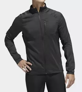 NWT adidas Men’s Running Supernova Confident Jacket Black/Heather Size 2XL - Picture 1 of 7