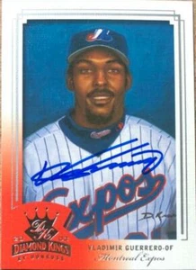 Vladimir Guerrero Autographed 2003 Donruss Diamond Kings #116 - Picture 1 of 1