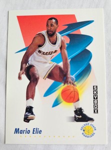 1991-92 Skybox #89 Mario Elie - Warriors