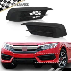 Cubierta de faros antiniebla para Honda Civic 2016-2018 sedán/cupé lado derecho e izquierdo - Imagen 1 de 9
